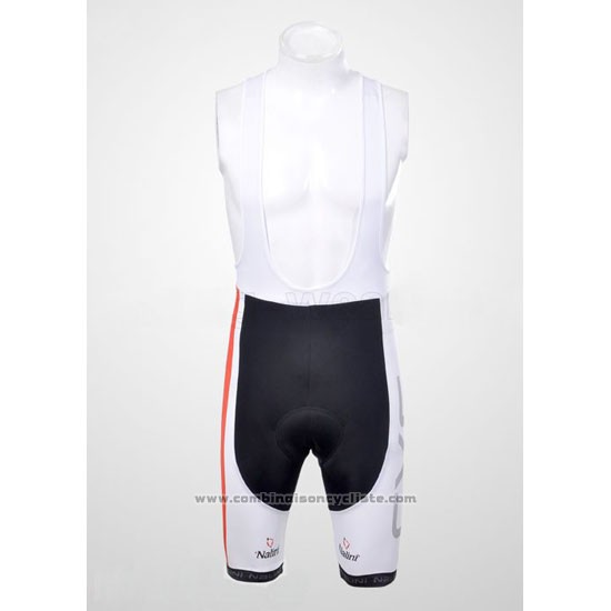 2012 Maillot Cyclisme Nalini Noir et Blanc Manches Courtes et Cuissard