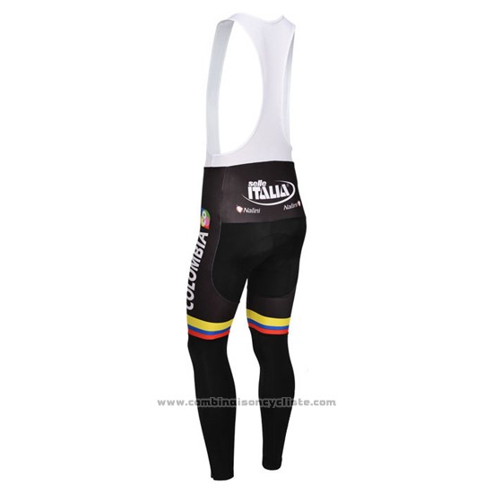 2013 Maillot Cyclisme Nalini Noir et Blanc Manches Longues et Cuissard