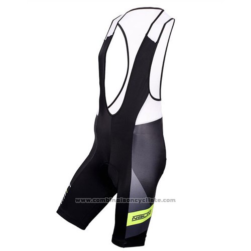 2016 Maillot Cyclisme Nalini Noir et Vert Manches Courtes et Cuissard