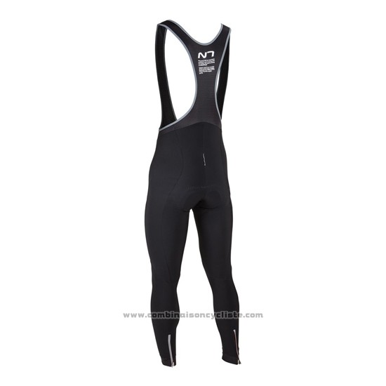 2016 Maillot Cyclisme Nalini Rouge et Blanc Manches Longues et Cuissard