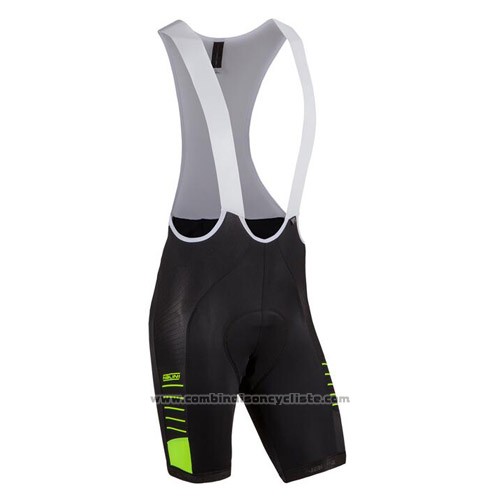 2016 Maillot Cyclisme Nalini Vert et Noir Manches Courtes et Cuissard
