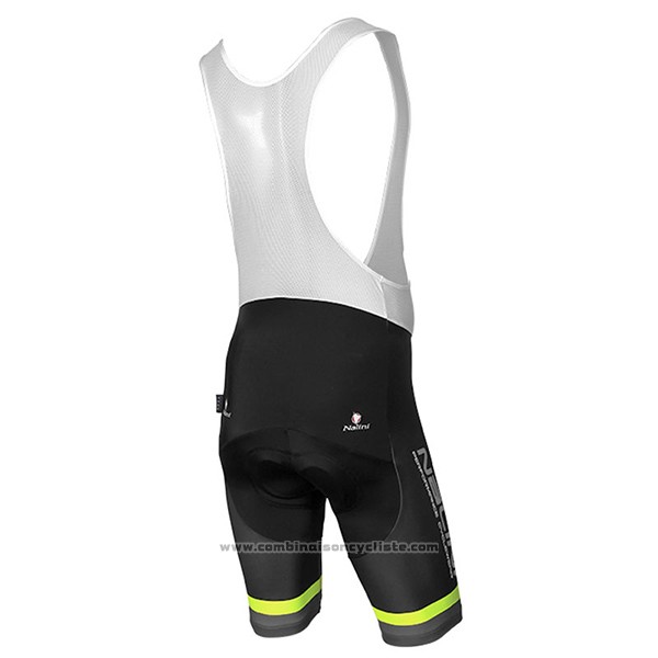 2017 Maillot Cyclisme Nalini Brivio Bleu Manches Courtes et Cuissard