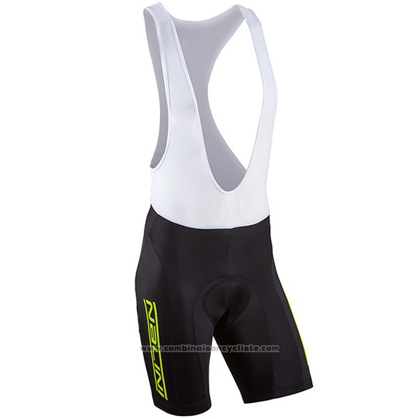 2017 Maillot Cyclisme Nalini Cervino Vert et Noir Manches Courtes et Cuissard
