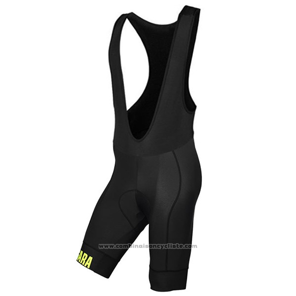 2017 Maillot Cyclisme Nalini Curva Mavone Noir Manches Courtes et Cuissard