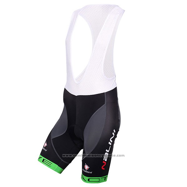 2017 Maillot Cyclisme Nalini Rigel Noir Manches Courtes et Cuissard