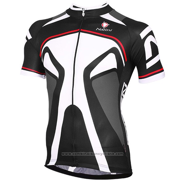 2017 Maillot Cyclisme Nalini Salorno Noir Manches Courtes et Cuissard