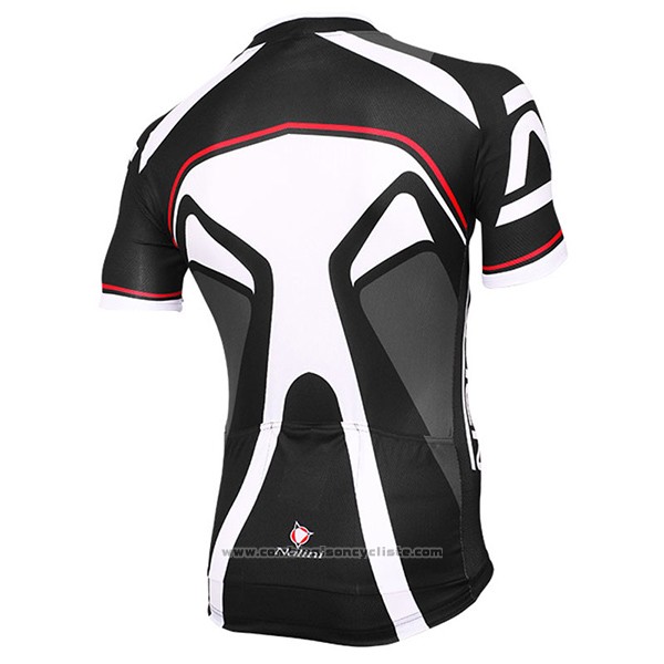 2017 Maillot Cyclisme Nalini Salorno Noir Manches Courtes et Cuissard