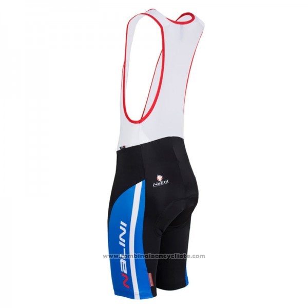 2017 Maillot Cyclisme Nalini Sinello Ti Bleu Manches Courtes et Cuissard