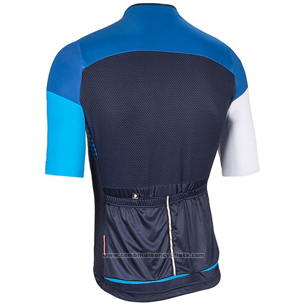 2017 Maillot Cyclisme Nalini Velodromo Bleu Manches Courtes et Cuissard