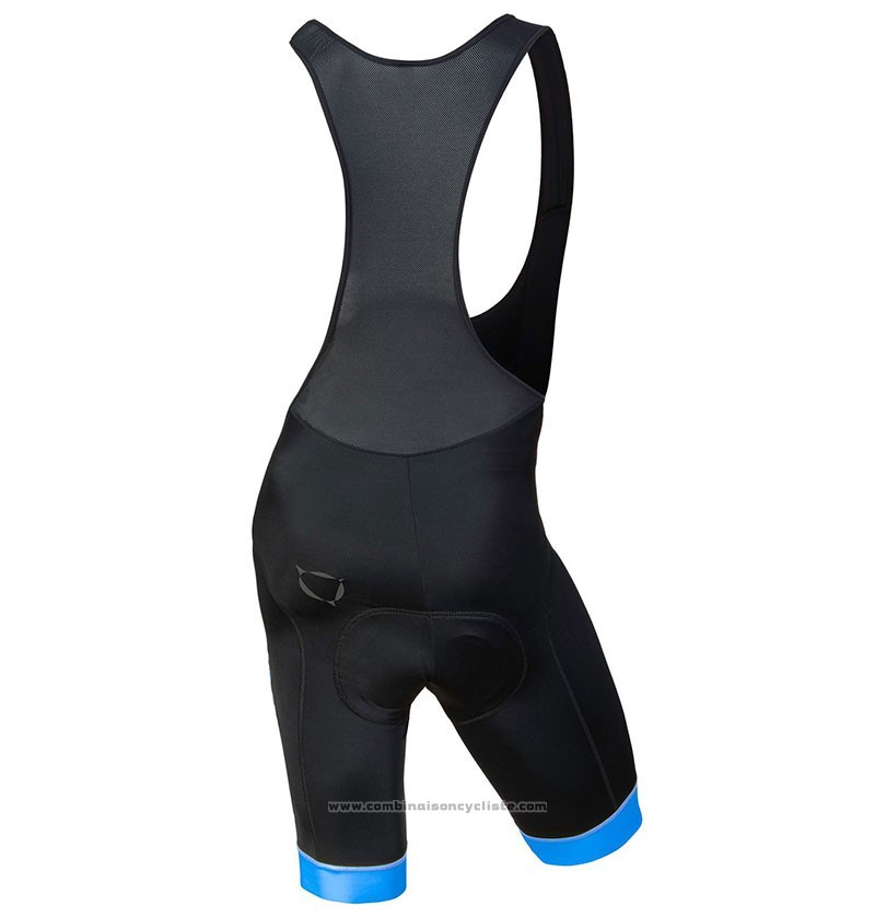 2018 Maillot Cyclisme Nalini Fatica Bleu Manches Courtes et Cuissard