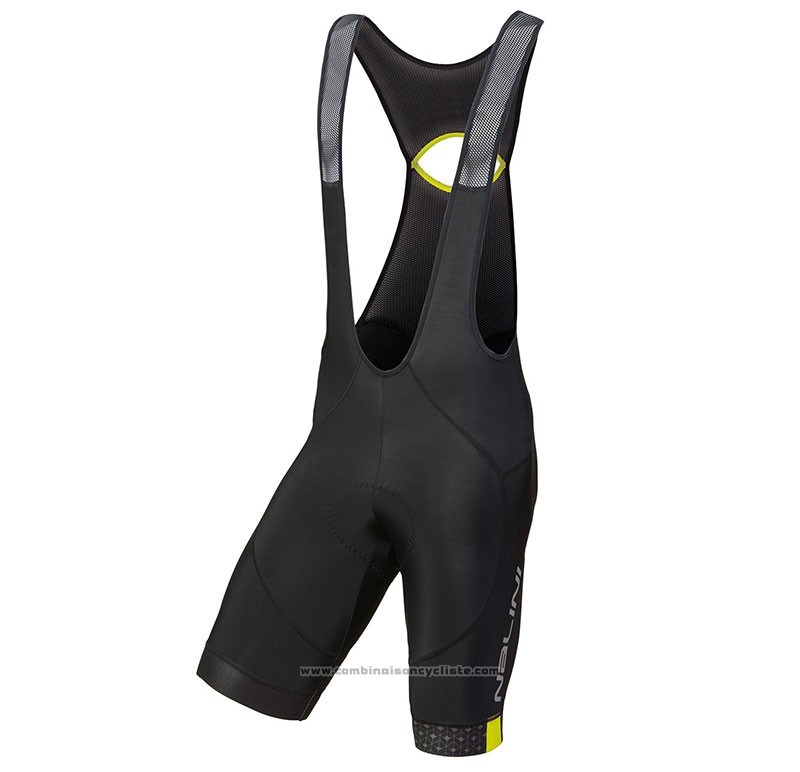 2018 Maillot Cyclisme Nalini Podio Vert Manches Courtes et Cuissard