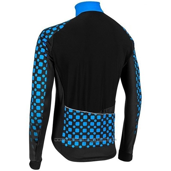 2019 Maillot Cyclisme Nalini CRIT 3l 2.0 Noir Bleu Manches Longues et Cuissard