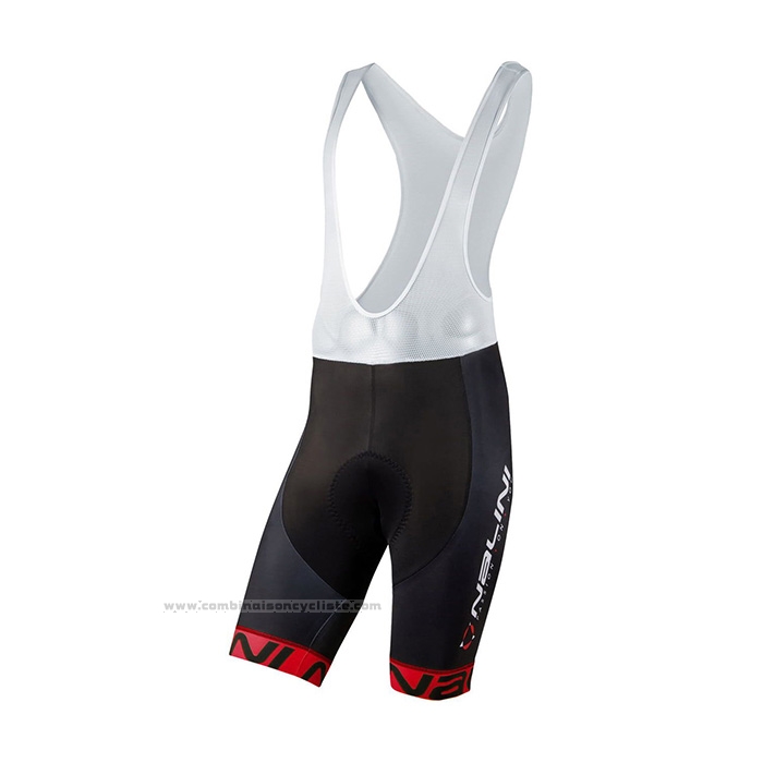 2021 Maillot Cyclisme Nalini Rouge Manches Courtes et Cuissard