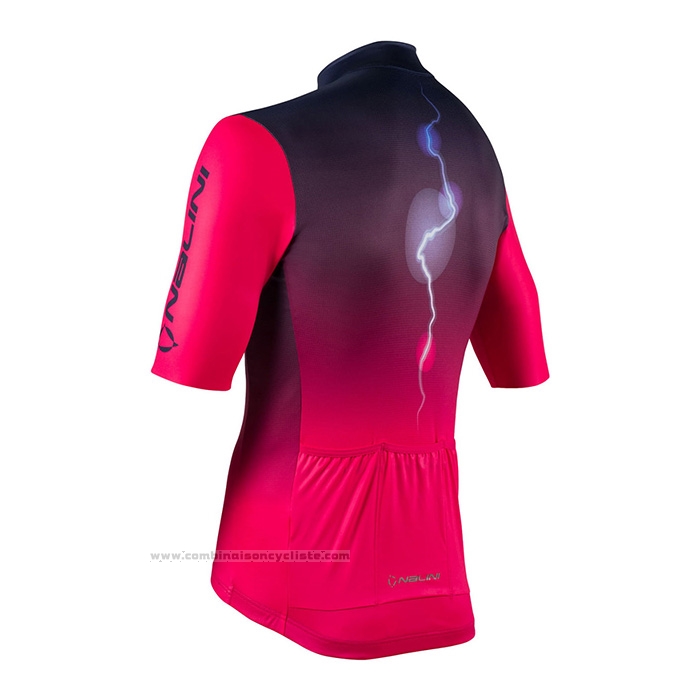 2022 Maillot Cyclisme Nalini Fuchsia Manches Courtes et Cuissard