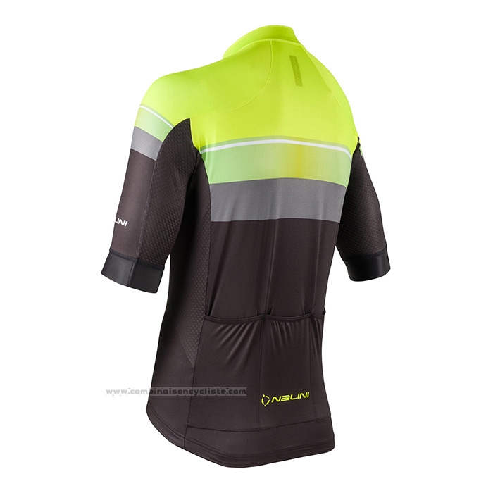 2022 Maillot Cyclisme Nalini Jaune Manches Courtes et Cuissard