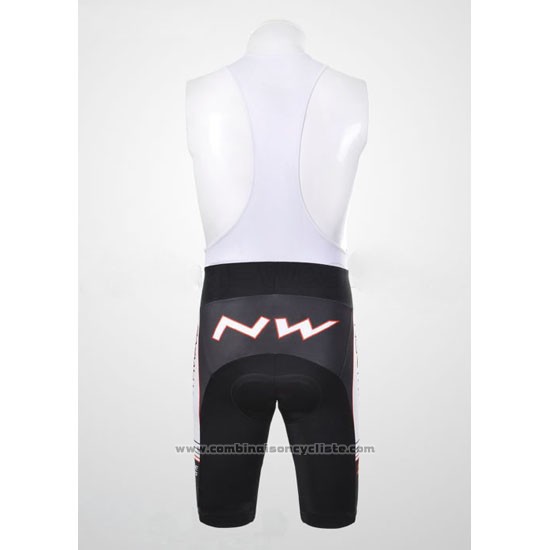 2012 Maillot Cyclisme Northwave Noir et Blanc Manches Courtes et Cuissard