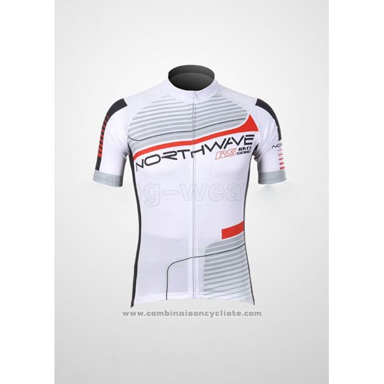 2012 Maillot Cyclisme Northwave Noir et Blanc Manches Courtes et Cuissard