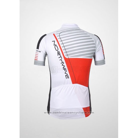 2012 Maillot Cyclisme Northwave Noir et Blanc Manches Courtes et Cuissard