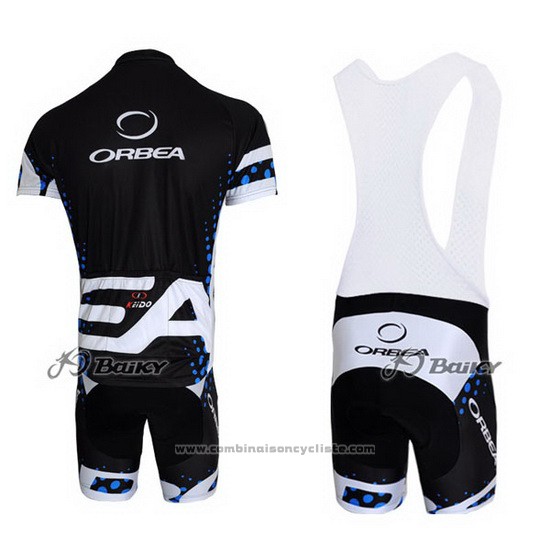 2013 Maillot Cyclisme Orbea Noir Manches Courtes et Cuissard