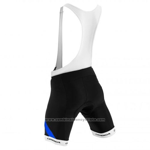 2015 Maillot Cyclisme Orbea Noir et Azur Manches Courtes et Cuissard