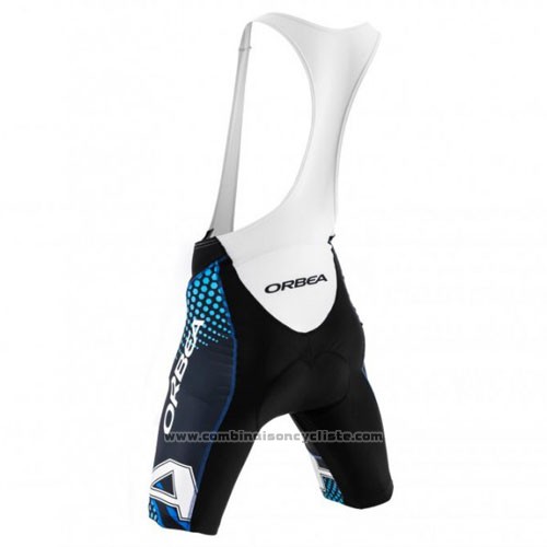 2015 Maillot Cyclisme Orbea Noir et Bleu Manches Courtes et Cuissard