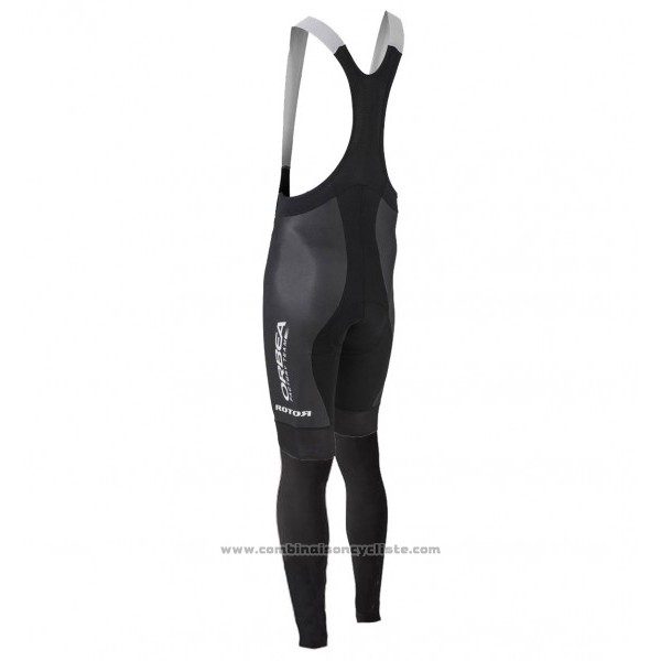 2017 Maillot Cyclisme Orbea Noir et Vert Manches Longues et Cuissard