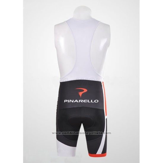 2012 Maillot Cyclisme Pinarello Rouge et Blanc Manches Courtes et Cuissard