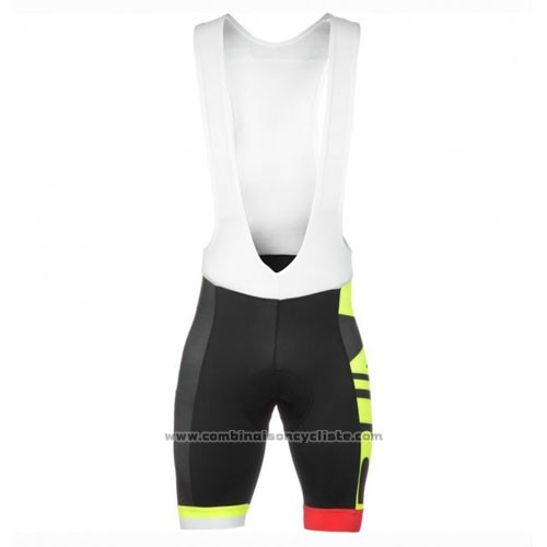 2016 Maillot Cyclisme Pinarello Rouge et Jaune Manches Courtes et Cuissard