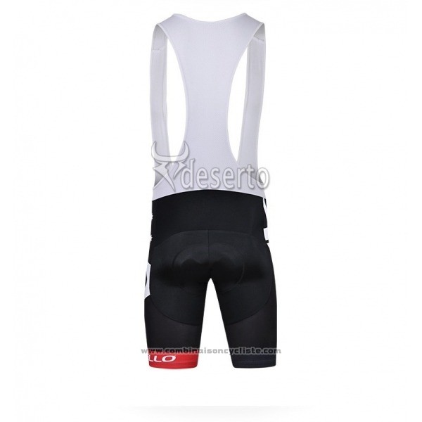 2018 Maillot Cyclisme Pinarello Blanc Rouge Manches Courtes et Cuissard