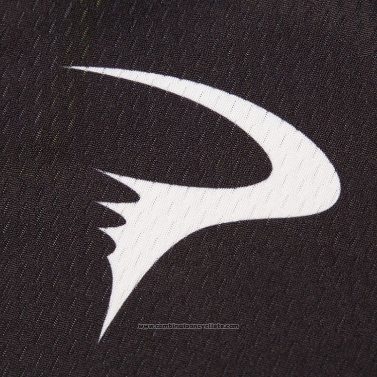 2018 Maillot Cyclisme Pinarello Noir et Bleu Manches Courtes et Cuissard