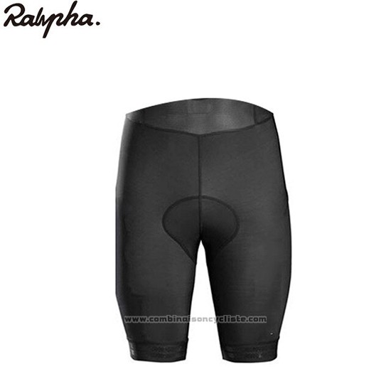 2019 Maillot Cyclisme Ralph Noir Blanc Manches Courtes et Cuissard