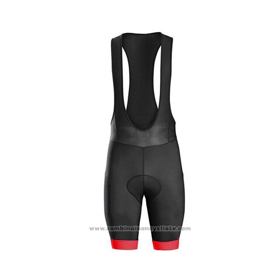 2019 Maillot Cyclisme Ralph Rouge Blanc Manches Courtes et Cuissard
