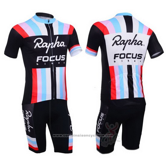 2013 Maillot Cyclisme Rapha Noir Manches Courtes et Cuissard