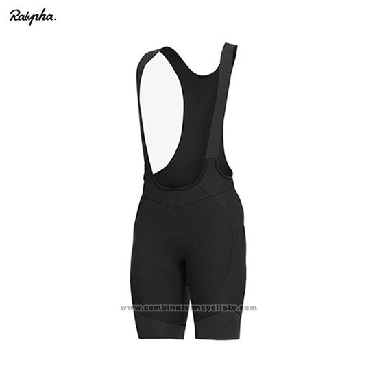 2019 Maillot Cyclisme Rapha Noir Blanc Manches Courtes et Cuissard