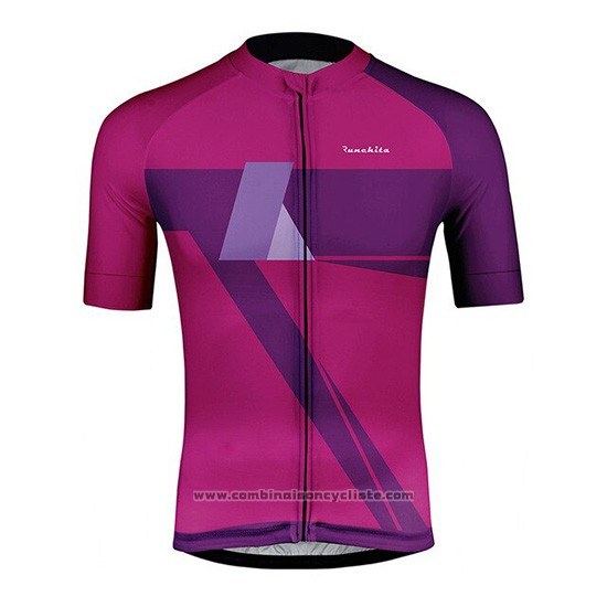2019 Maillot Cyclisme Runchita Fuchsia Manches Courtes et Cuissard