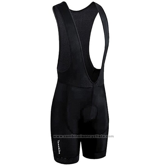 2019 Maillot Cyclisme Runchita Jaune Noir Manches Courtes et Cuissard