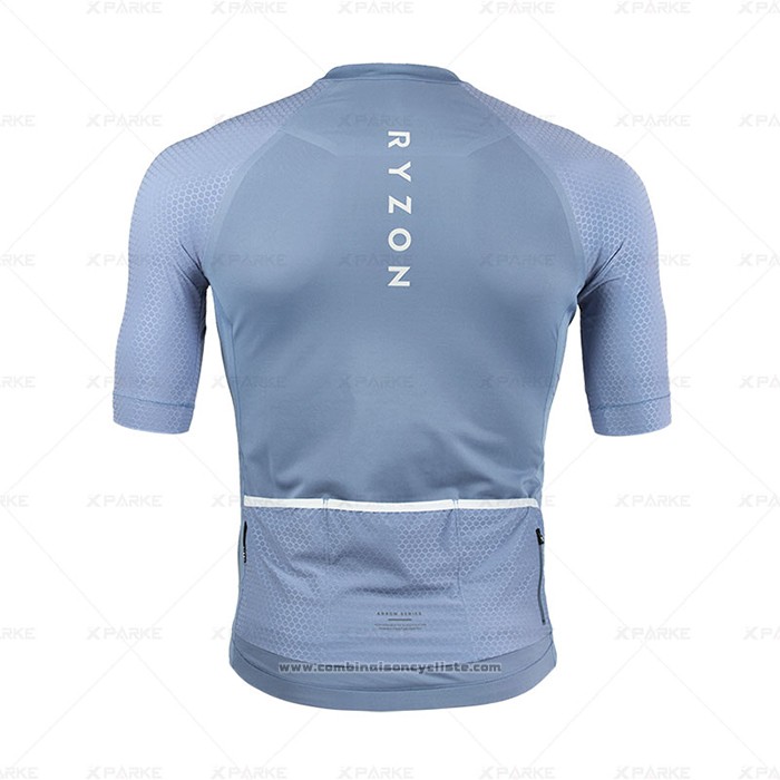 2020 Maillot Cyclisme Ryzon Azur Manches Courtes et Cuissard