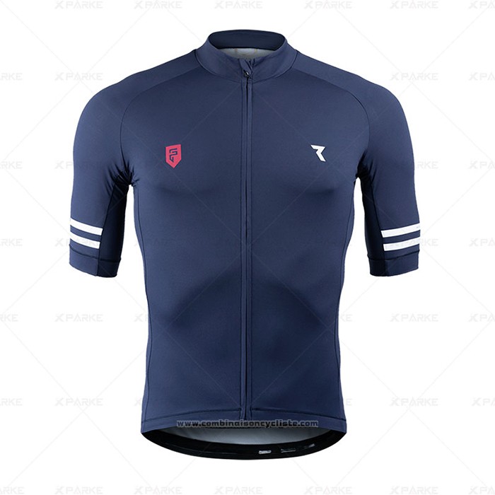 2020 Maillot Cyclisme Ryzon Bleu Manches Courtes et Cuissard