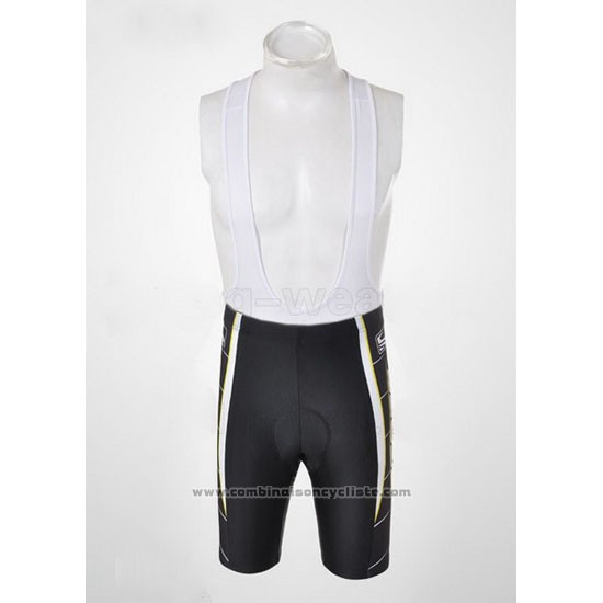 2012 Maillot Cyclisme Scott Noir et Blanc Manches Courtes et Cuissard