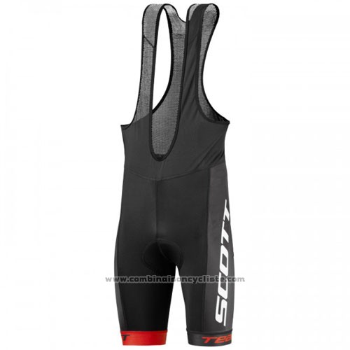 2016 Maillot Cyclisme Scott Jaune et Blanc Manches Courtes et Cuissard