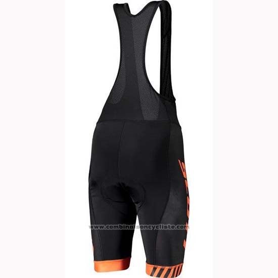 2019 Maillot Cyclisme Scott Noir Gris Manches Courtes et Cuissard