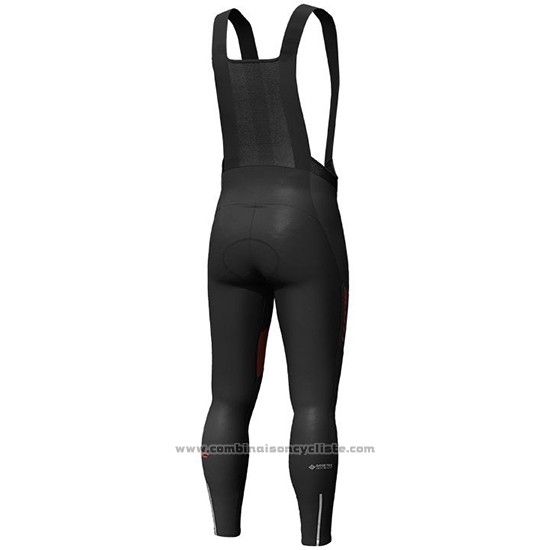 2019 Maillot Cyclisme Scott RC FF Rouge Noir Manches Longues et Cuissard