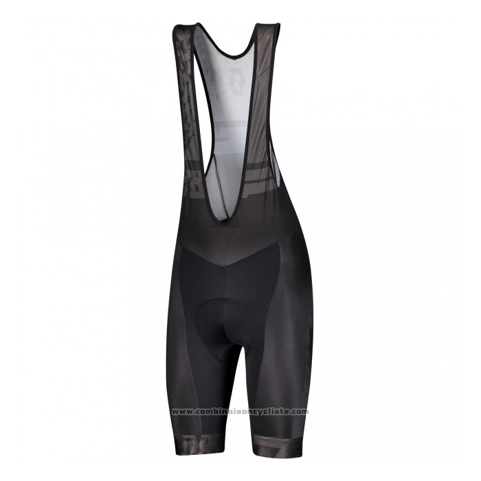 2021 Maillot Cyclisme Scott Lumiere Marron Manches Courtes et Cuissard