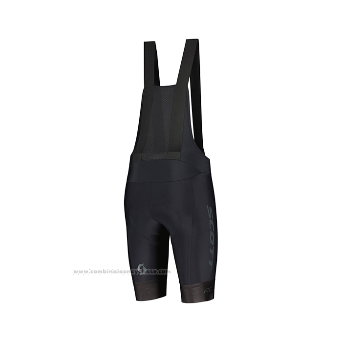 2022 Maillot Cyclisme Scott Blanc Manches Courtes et Cuissard