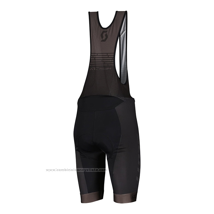 2022 Maillot Cyclisme Scott Blanc Manches Courtes et Cuissard
