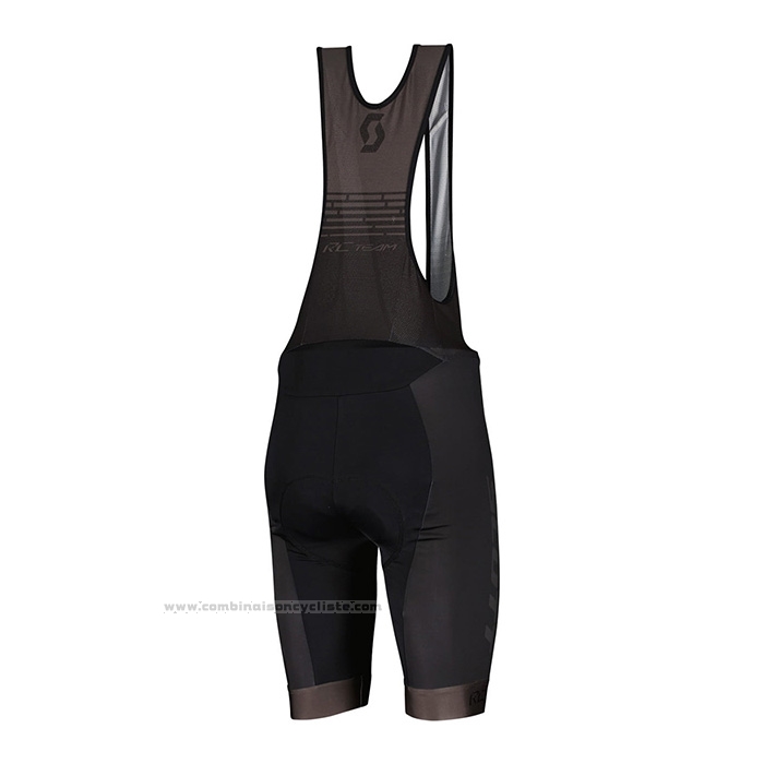 2022 Maillot Cyclisme Scott Bleu Manches Courtes et Cuissard