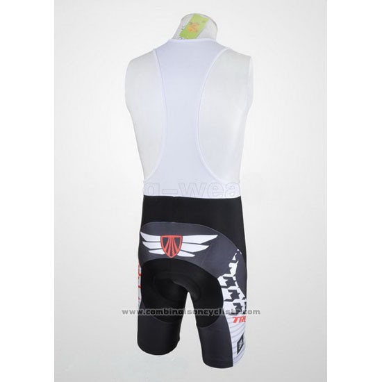 2010 Maillot Cyclisme Shimano Blanc et Noir Manches Courtes et Cuissard