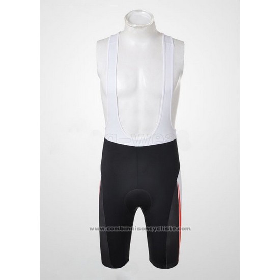 2010 Maillot Cyclisme Shimano Gris et Noir Manches Courtes et Cuissard