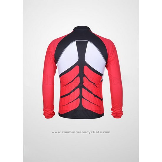 2011 Maillot Cyclisme Shimano Blanc et Noir Manches Longues et Cuissard