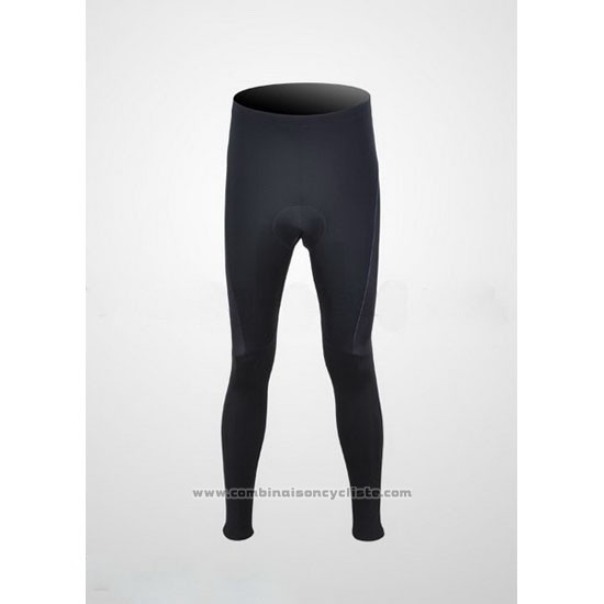 2011 Maillot Cyclisme Shimano Rouge et Noir Manches Longues et Cuissard